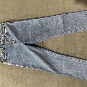 Vintage Levi's Gap Wedge Straight Jeans size 27 inseam 26